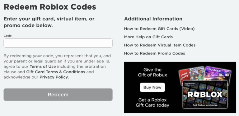 How to Redeem Robux Codes The Complete Guide 2025